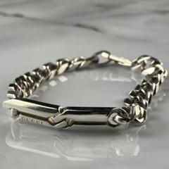 ✨極美品✨GUCCI　グッチ　ブレスレット　ノット　インフィニティ　喜平チェーン グッチ ブレスレット ノットインフィニティ チェーン SV925 箱