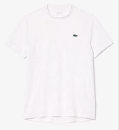 ラコステ★テニス★ウルトラドライ鹿の子地Tシャツ★ホワイト★新品#ジョコビッチ