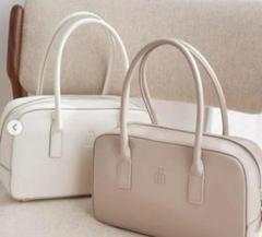uifubaby　Trois Logo Mini Boston Bag 新色】Trois Logo Mini Boston Bag