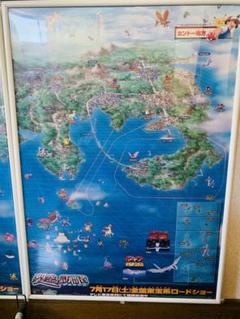 非売品【ポケットモンスター】カントー地方＆ジョウト地方☆ポスター2枚セット 非売品【ポケットモンスター】カントー地方＆ジョウト地方