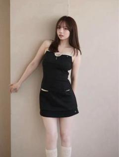 ANDMARY Charm camisole set up black