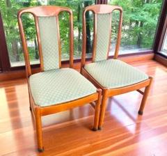 全国送料無料 松田家具 ダイニングチェア2脚セット 北欧 ナチュラル モダン a