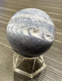 レア♡ ブルーコーラル スフィア 丸玉 ② ブルー 珊瑚 青 天然石