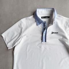 SRIXON スリクソン　ゴルフ　COOLISTウラカノコ半袖ポロシャツ　M