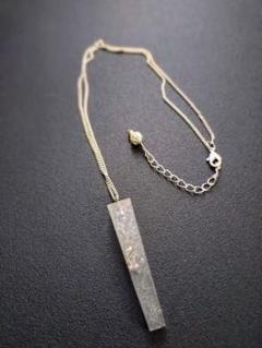 【一点もの】銀色のかすみ草の泡沫ネックレス