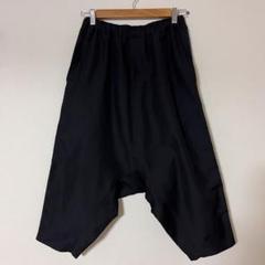 A15925 ブラックコムデギャルソン 09ss サルエルパンツ　黒 S USED】BLACK COMME des GARCONS(ブラック コムデギャルソン