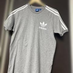 adidas グレー Tシャツ UK S / US M