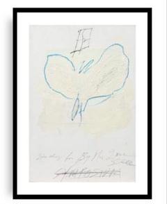 サイ・トゥオンブリー アートポスター A2版 サイ・トゥオンブリー Cy Twombly』スウェーデン現代美術館制作