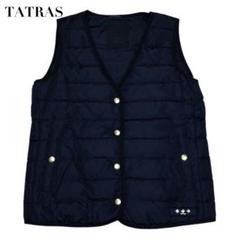 【極美品】タトラス TATRAS ダウンベスト ネイビー 薄手 02 ポーランド 極美品】タトラス TATRAS ダウンベスト ネイビー 薄手 02