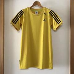 adidas アディダス 半袖 Tシャツ イエロー Mサイズ