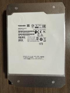 【ほぼ未使用】TOSHIBA MG08 16TB 内蔵型ハードディスクドライブ