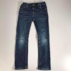 子供服 120㎝ 無印良品 デニム ストレッチパンツ 細身 F1A193