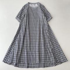 美品⁂センソユニコ⁂ロングワンピース チュニック アシメカラー