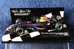F1 クルサード　D.COULTHARD 2005 ミニヘルメットフィギュア Amazon.co.jp: Autographed by David Coulthard 1/5 Red Bull