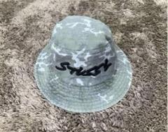 希少 OLD STUSSY オールド ステューシー バケット ハット 帽子 カモ