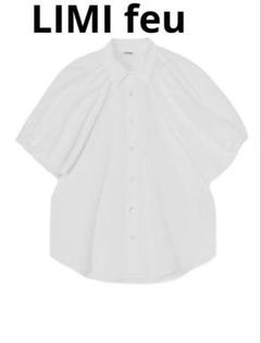 【セール】 美品】LIMI feu リミフゥ 半袖 バルーンシャツ ヨウジヤマモト トップス