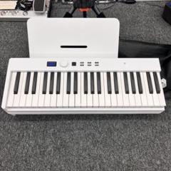 【10137】 nikomaku swan X 88鍵盤 折りたたみピアノ 白 Amazon | ニコマク NikoMaku 電子ピアノ 88鍵盤 折り畳み式 SWAN