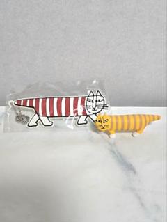 リサラーソン タイガー＆マイキー ２点 新品 北欧　美品 生誕90周年限定コラボ】北欧のアーチスト、リサ・ラーソンによる