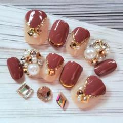 ♡現品*ダスティローズネイル♡ ネイルチップ つけ爪