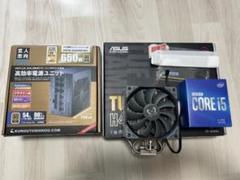 自作PCパーツセット i5 10400•マザボ・メモリ・クーラー・電源のサムネイル