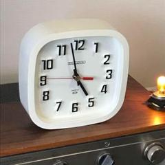 70ｓ☆ブローバ☆掛け時計☆置時計☆ホワイト☆ミッドセンチュリー☆アンティーク
