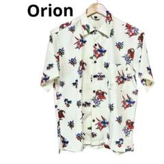 美品✨ オリオンビール Orion アロハシャツ 総柄チャームシャツのサムネイル