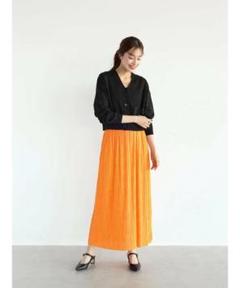 新品＊Vin ワッシャープリーツロングスカートのサムネイル