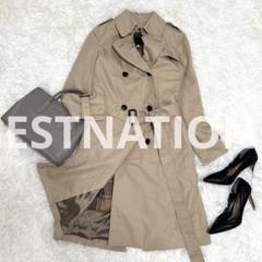 未使用級♡ESTNATION ライナー付き トレンチコート ベルト