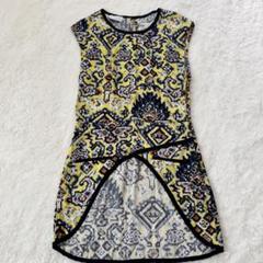 美品◆DRIES VAN NOTEN／ドリス／21SS／カシュクールワンピース 美品◇DRIES VAN NOTEN／ドリス／21SS／カシュクールワンピース