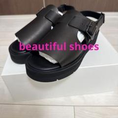 新品　BEAUTIFUL SHOES OPEN TOE SANDALS 23.5