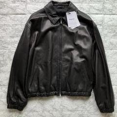未使用◎セオリー クロップドレザーボンバージャケット NAPPA 羊革 ブラック 未使用◎セオリー クロップドレザーボンバージャケット NAPPA 羊