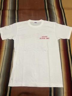 80s ASAHI SUPER DRY プリントT アサヒビール 企業 ホワイト