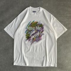 80s〜90s ヘインズ プリントTシャツ USA製 シングルステッチ