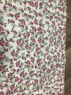 yuwa〜charmant collection＊花柄綿生地 ピンクの花 1m