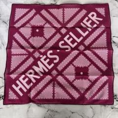 未使用✨HERMES エルメス SELLIER セリエ ハンカチーフ 箱付き