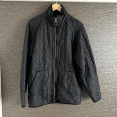Barbour ブラック キルティングジャケット