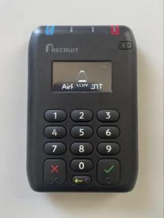 【美品】エアペイairpayカードリーダーRECRUITリクルート MIURA クレジットカード決済サービス『Airペイメント』、本日より