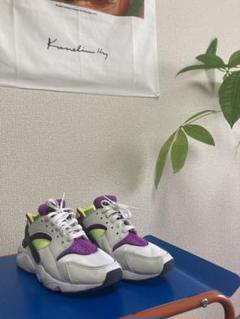 【夏に映える!ネオンカラー×NIKE AIR HUARACHE|24.0cm】