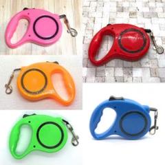 犬用リード 伸縮 自動巻き取り式 小型犬 中型犬☆新品