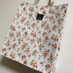 花柄トートバッグ A4収納可 マチ広 内布あり ハンドメイド
