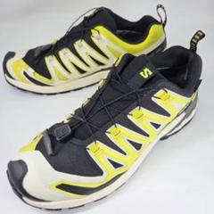 未使用級箱付き　サロモンSALOMON　27.5 スニーカー イエローブラック