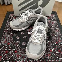 使用1回室内のみ❗️超美品 New Balance 990v4 28センチ グレー 2025年最新】ニューバランス 990v4 28の人気アイテム - メルカリ
