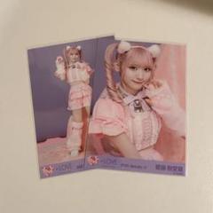 イコラブ　齋藤樹愛羅　生写真　猫衣装　直筆 _.^🎀🖤 猫衣装だいすき˚ ✩ ꒰ ɞ̴̶̷ ·̮ ɞ̴̶̷ ꒱ ｡ ˚