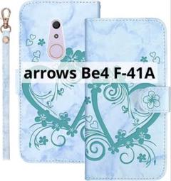 arrows Be4 F-41A 手帳型ケース　水色