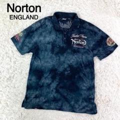 【完売品】【XL】Norton タイダイ柄 刺繍 ポロシャツ メンズ XLサイズ】Norton ENGLAND 刺繍デザイン ポロシャツ - メルカリ