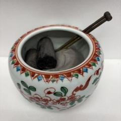 火鉢在銘　織部焼菊抜き火鉢時代アンティーク大正昭和レトロ古民具鉢カバー茶道具1個 2025年最新】火鉢 アンティークの人気アイテム - メルカリ