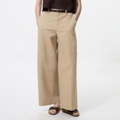 UNIQLO ワイドチノパンツ2点セット　オンライン限定　丈長め ユニクロ公式 | ワイドチノパンツ