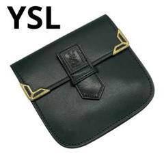 ✨美品✨サンローラン　コインケース　小銭入れ　YSL ブラック　シルバーロゴ 2025年最新】イブサンローラン コインの人気アイテム - メルカリ