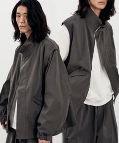 【限定価格】WYM MINIMAL 2WAY TRACK ZIP BLOUSON