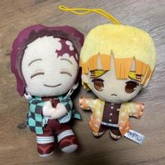 鬼滅の刃 炭治郎 善逸 マスコット ぬいぐるみ